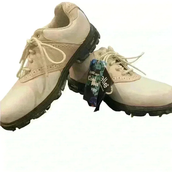 New Balance WG1275B
Golf Shoes Girls
Size 5 1/2 White-Beige
Champ Soft Spike - Picture 2 of 8